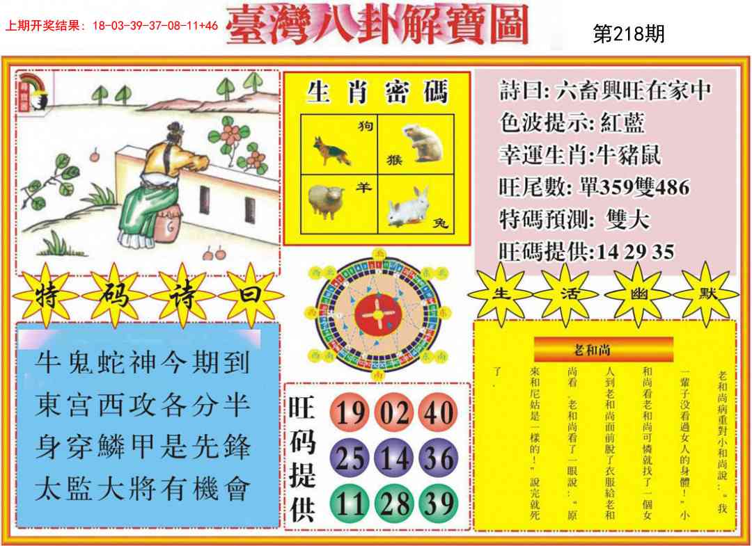 218期台湾八卦解宝图[图]