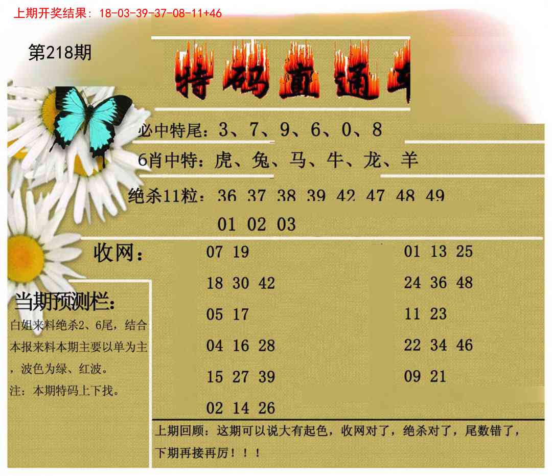 218期特码直通车[图]