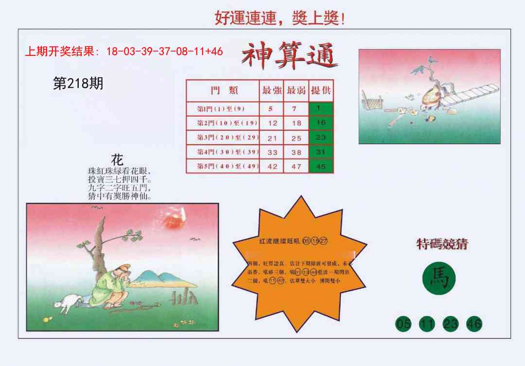 218期4-台湾神算[图]