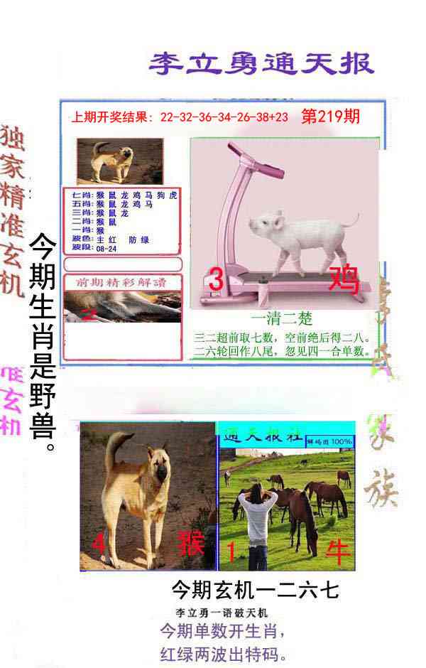 219期李立勇通天报[图]
