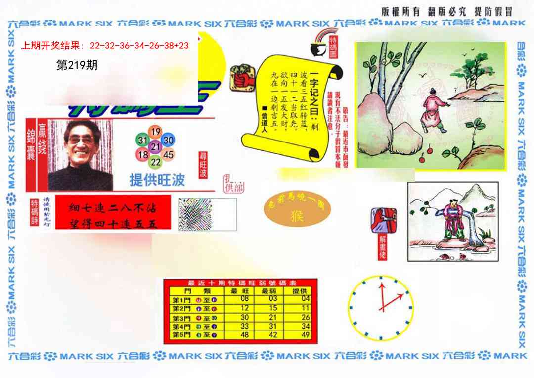 219期心水特码(信封)[图]