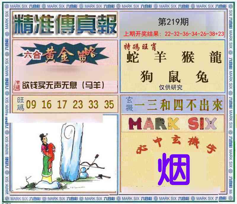 219期精准<傳真報>[图]