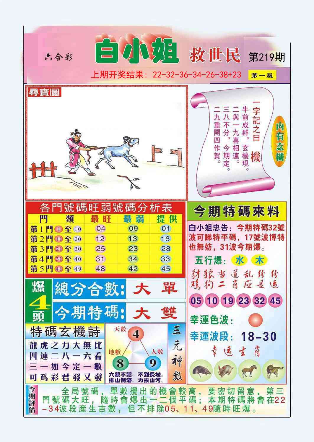 219期白小姐救世民A[图]