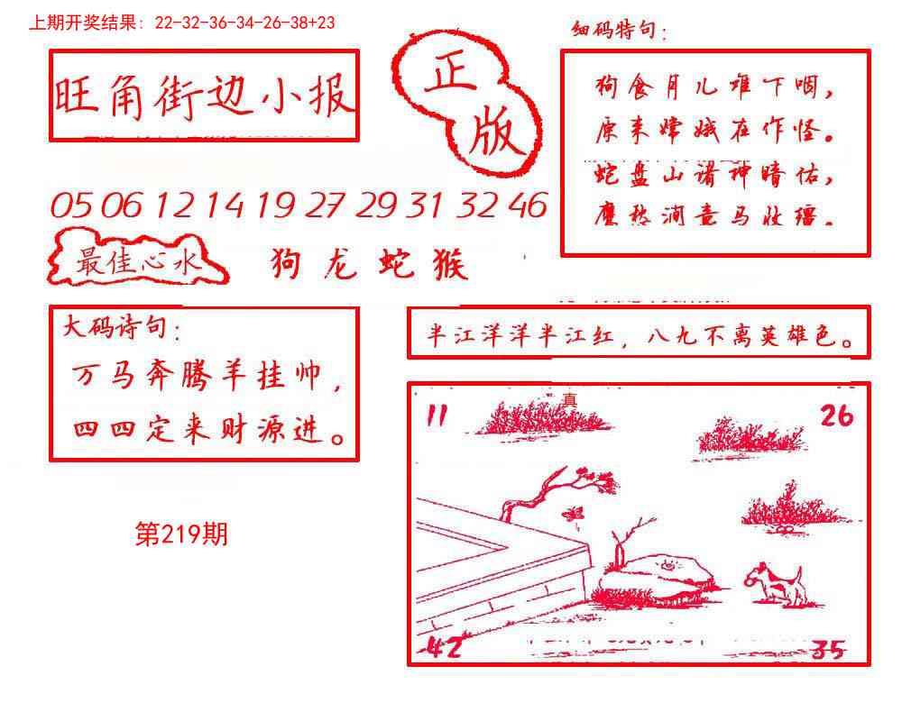 219期旺角街边小报[图]