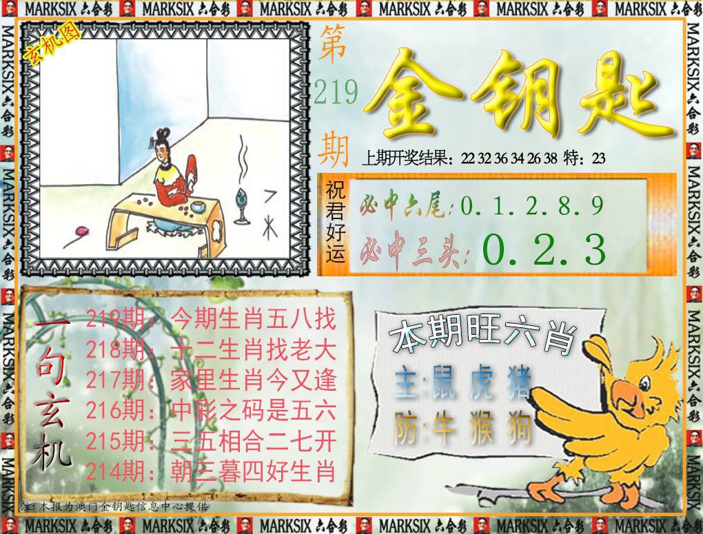 219期金钥匙[图]