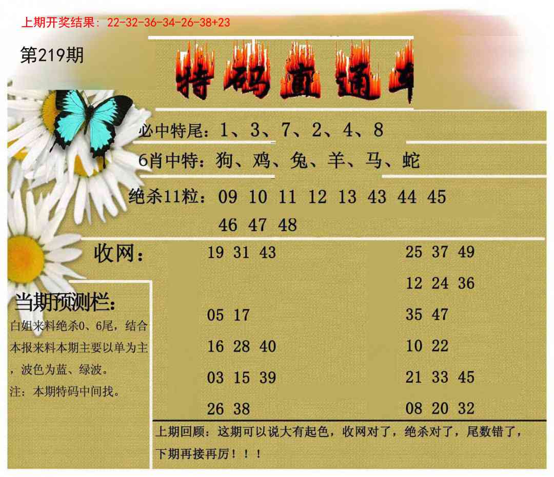 219期特码直通车[图]