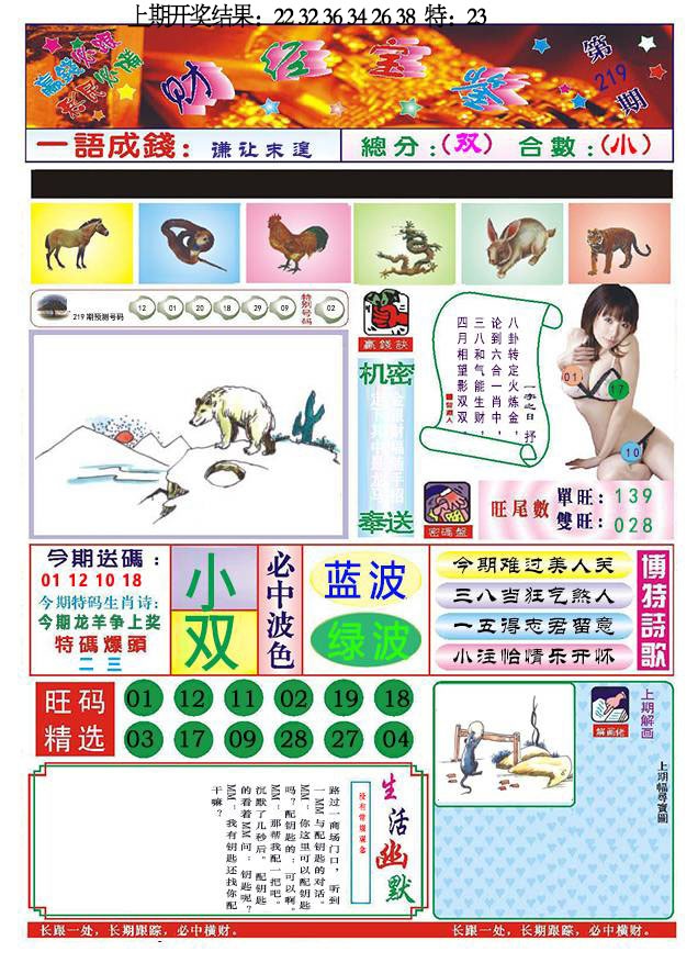 219期118财经宝鉴[图]