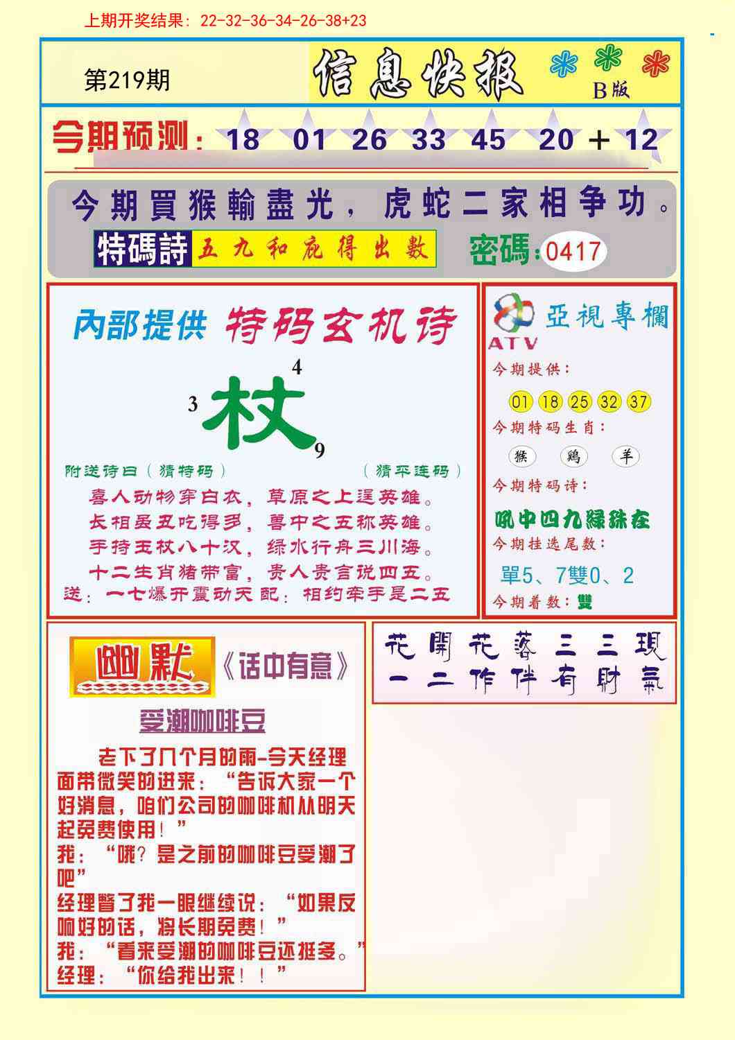 219期信息快报B[图]