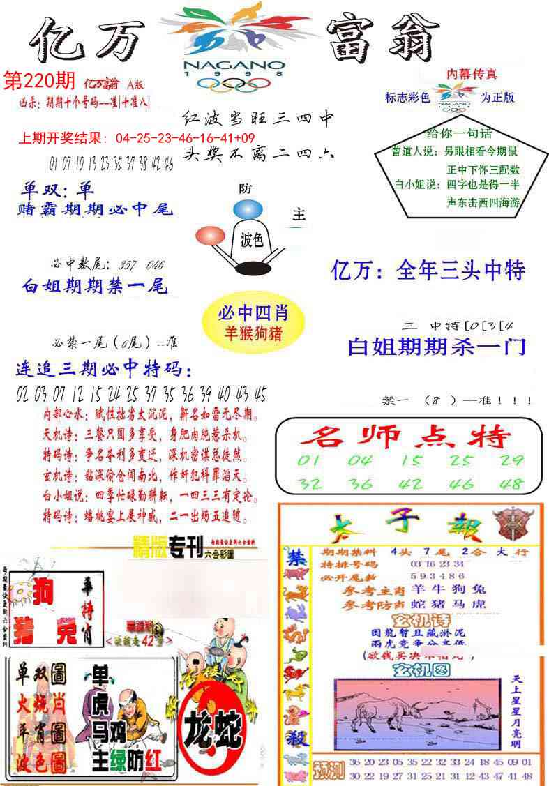 220期亿万富翁A[图]