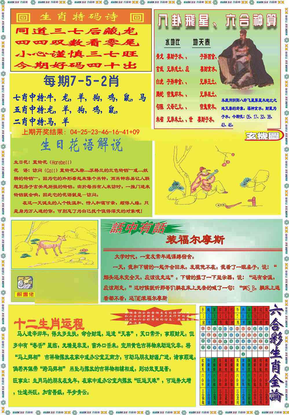 220期九龍马经B(推荐)[图]