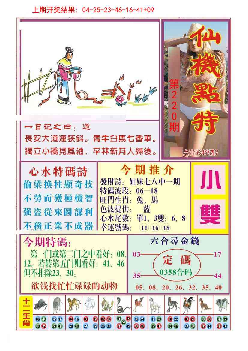 220期仙机点特[图]