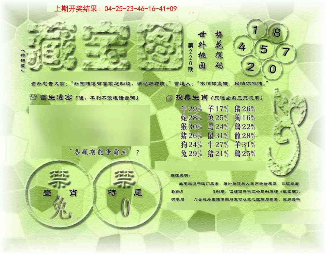 220期假老藏宝图[图]