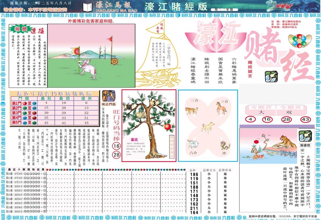 220期濠江赌经A[图]