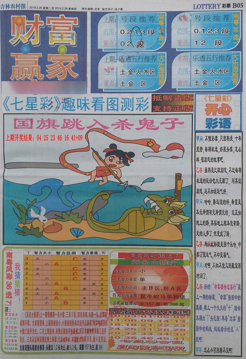 220期财富赢家（七星彩）[图]