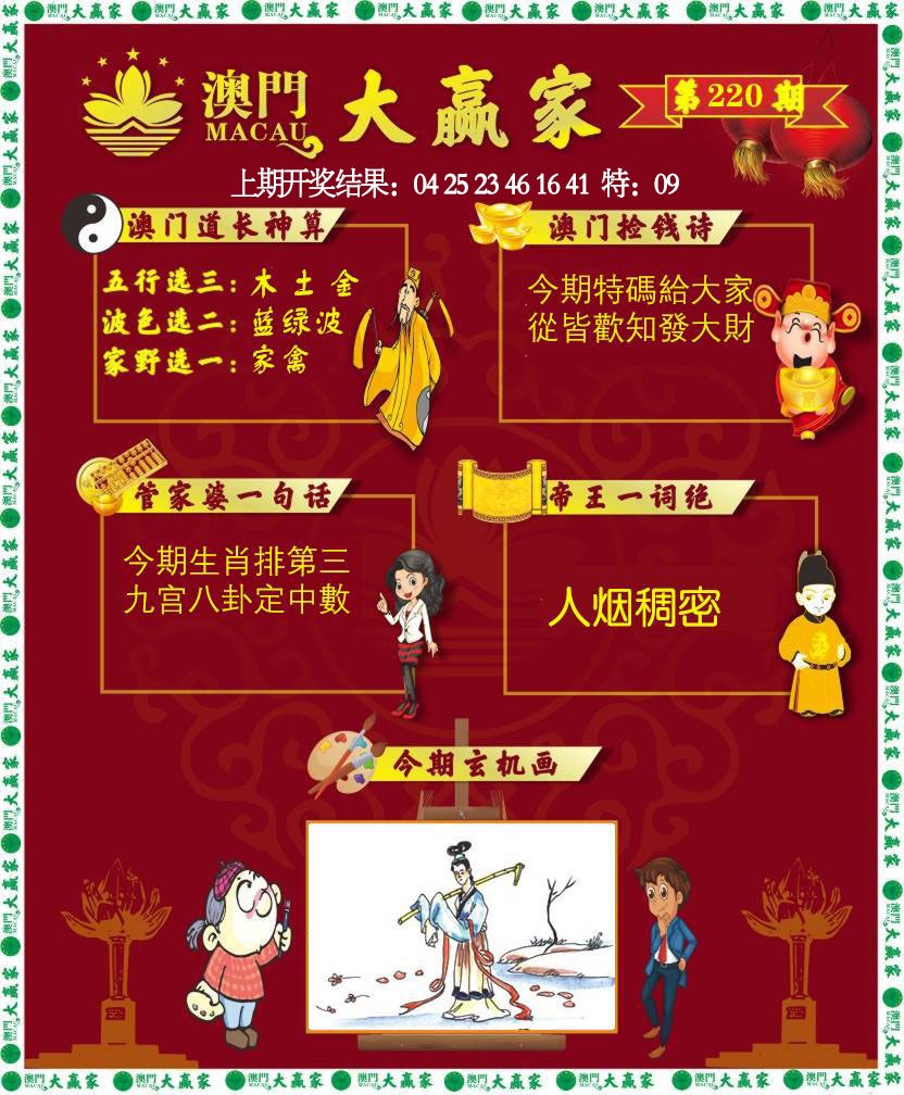 220期大赢家[图]