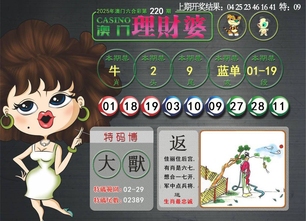 220期澳门理财婆[图]