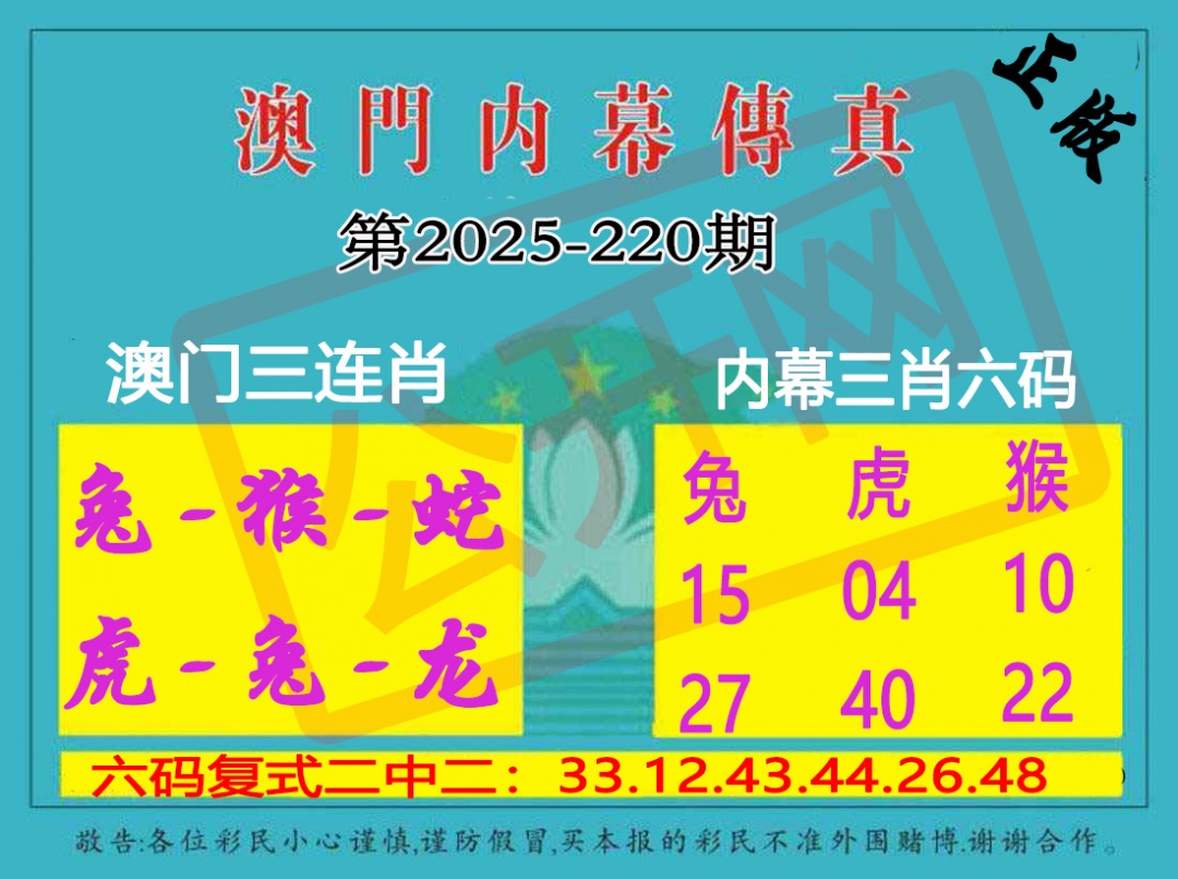 220期内幕传真三肖版[图]