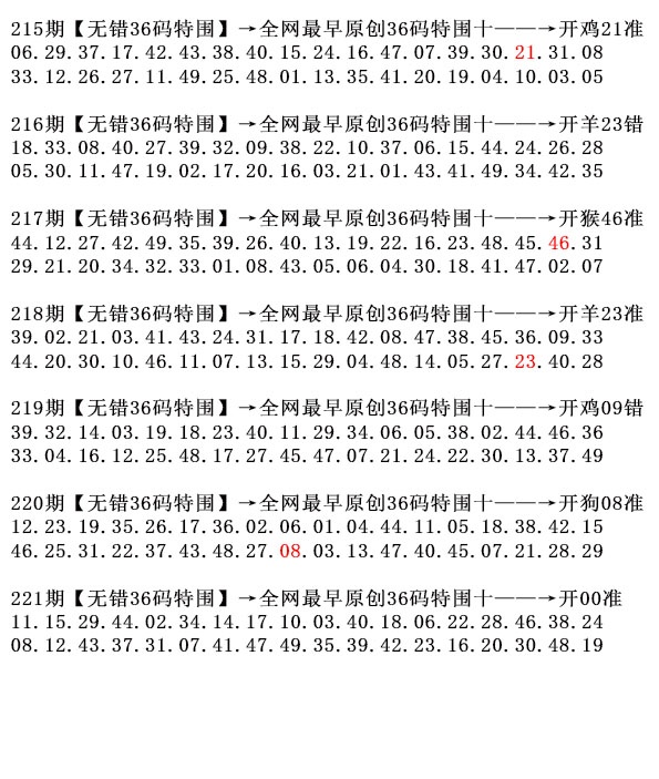 221期36码特围[图]