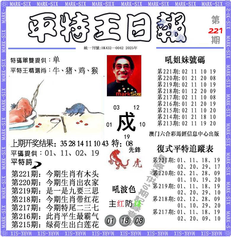 221期平特王日报[图]