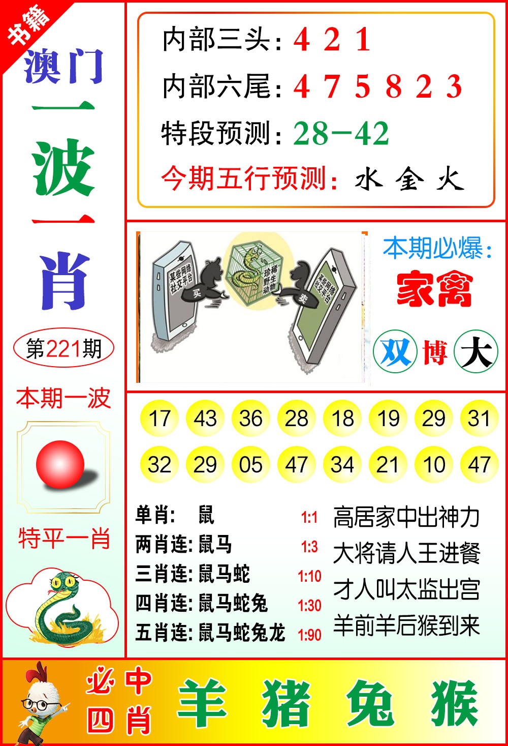 221期澳门一波一肖[图]