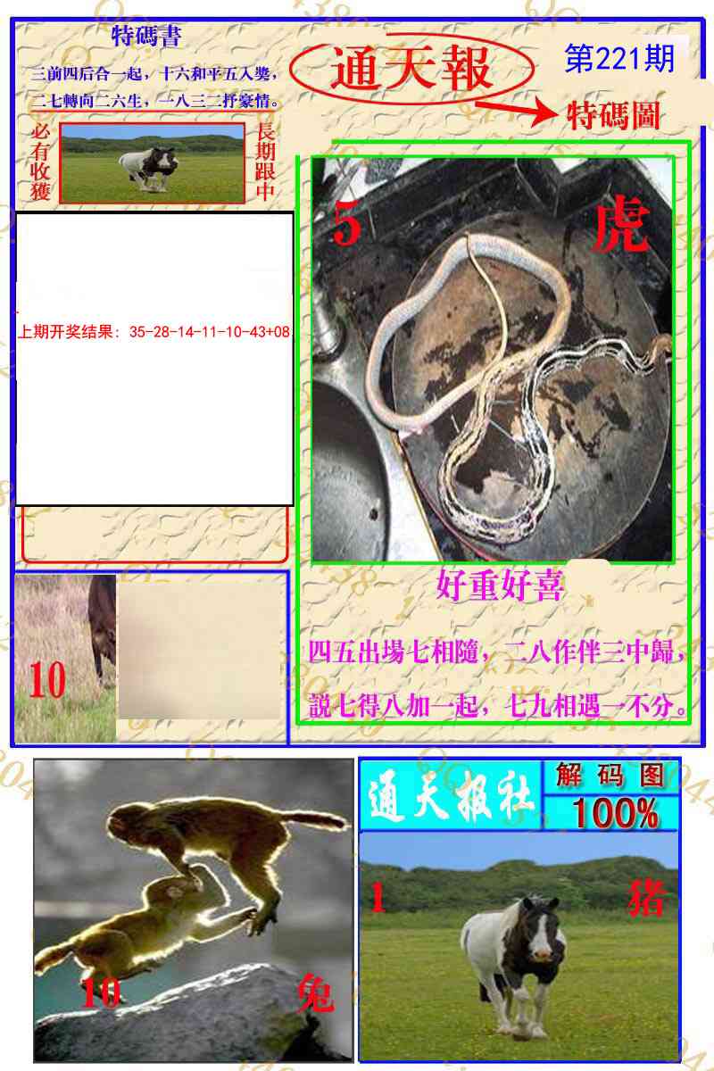 221期通天特解图[图]