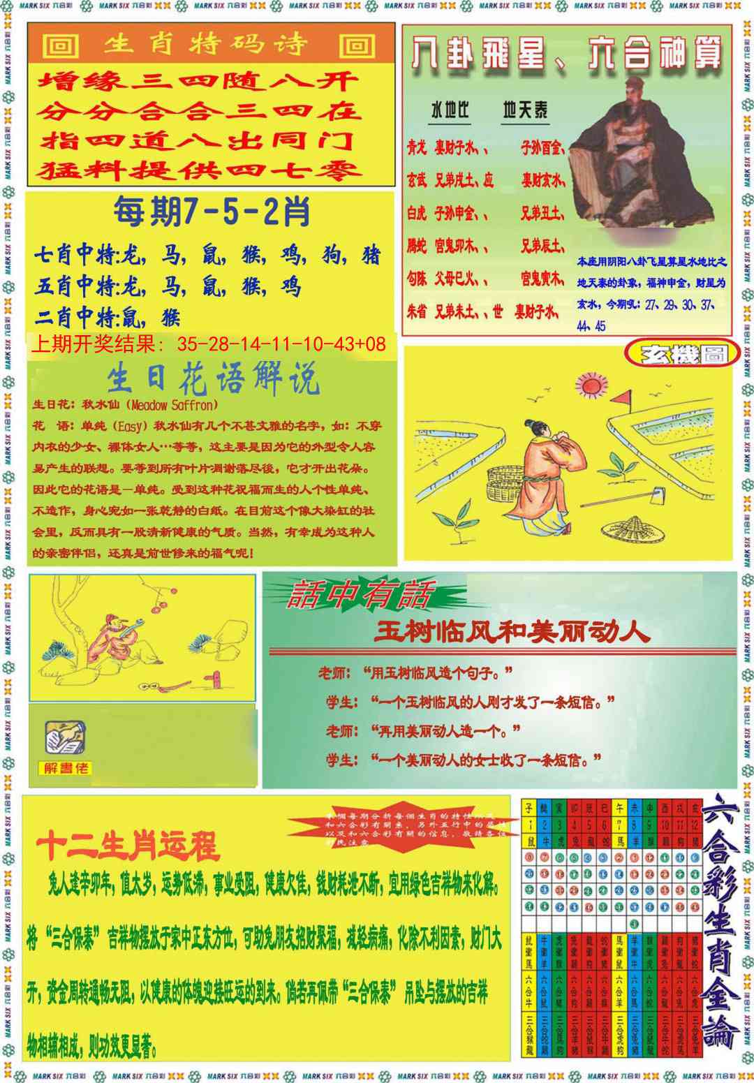 221期九龍马经B(推荐)[图]