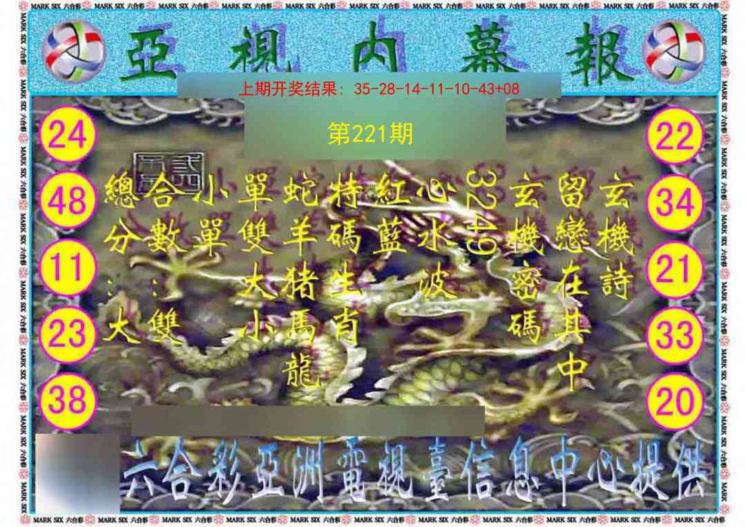 221期亚视内幕报[图]