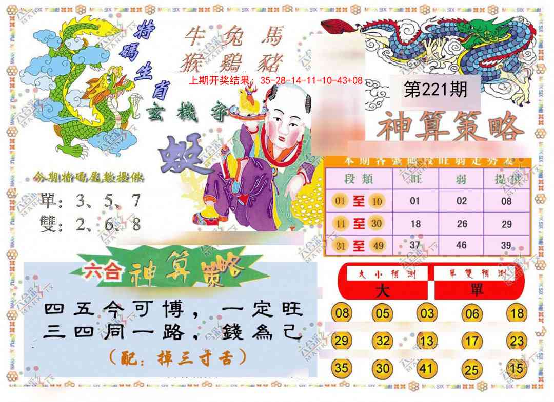 221期神算策略[图]