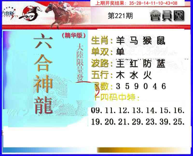 221期六合神龙[图]