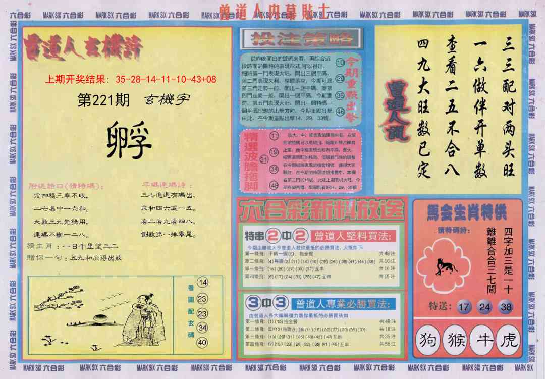 221期曾道人内幕贴士B[图]