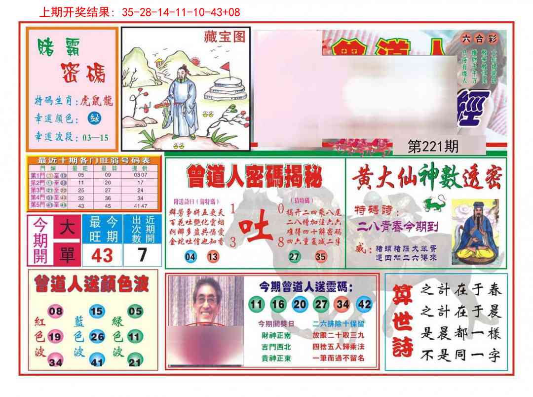 221期赢钱一经[图]