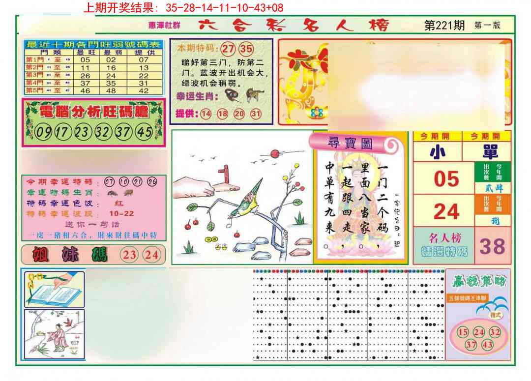 221期名人榜A[图]