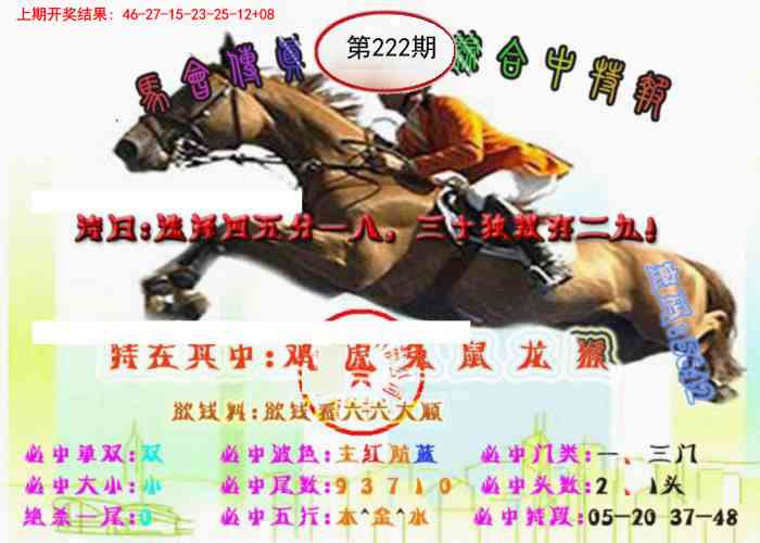 222期马会传真-综合报[图]