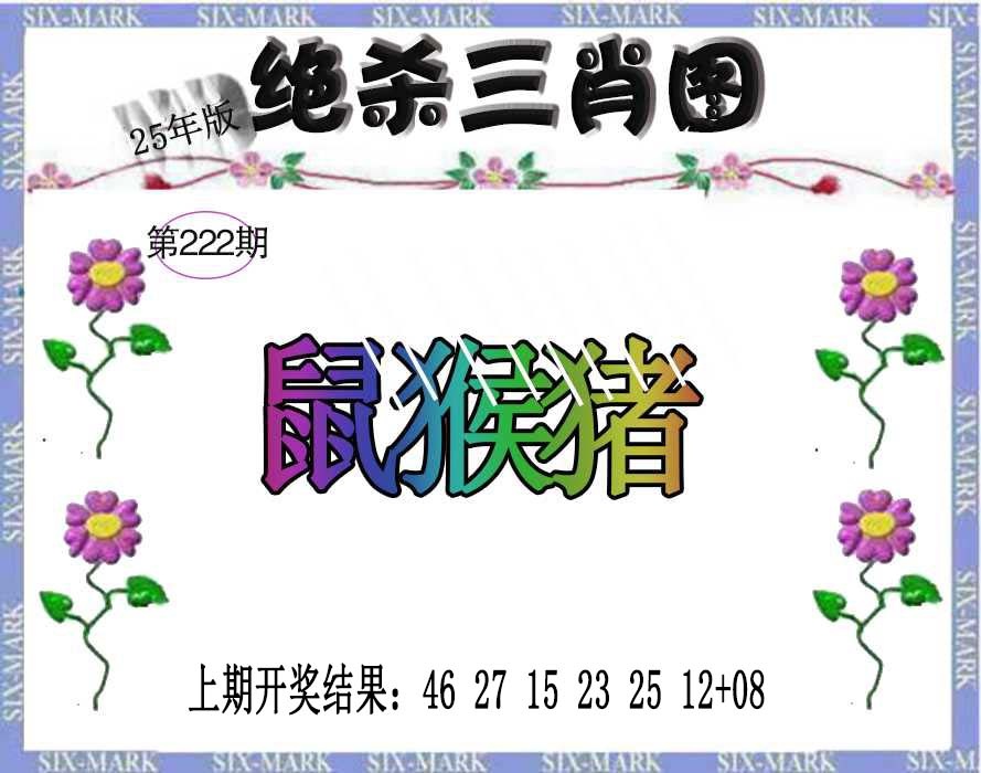 222期生财有道杀三肖[图]