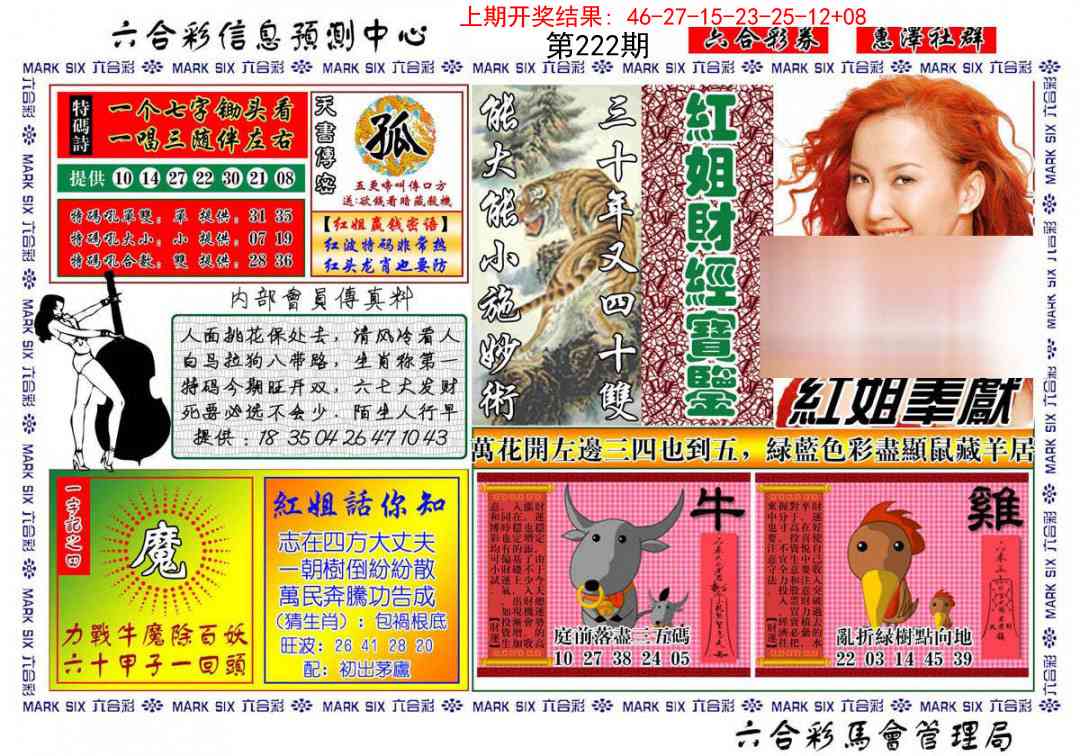 222期红姐财经宝鉴[图]