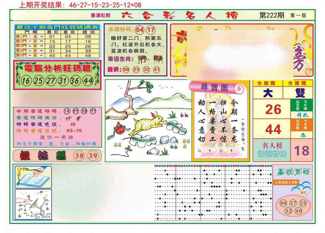 222期名人榜A[图]