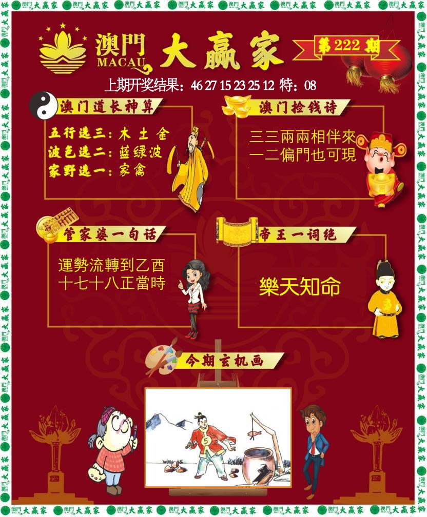 222期大赢家[图]