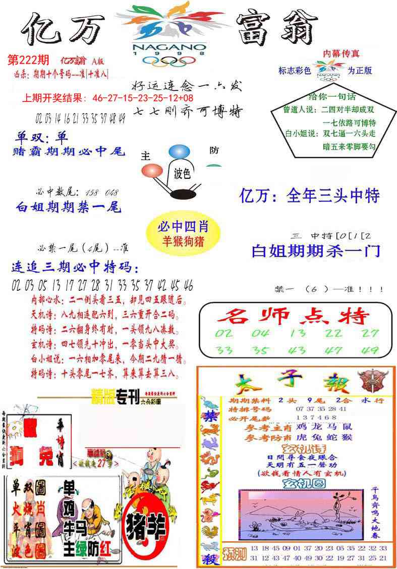 222期亿万富翁A[图]