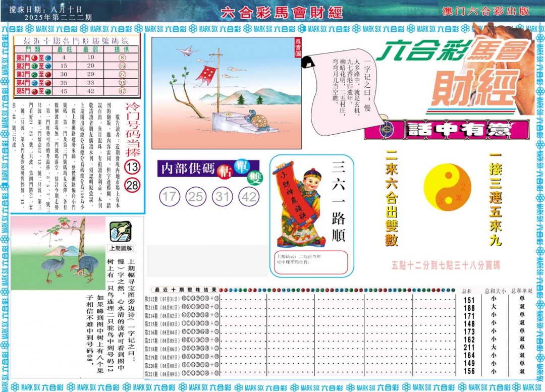 222期马会财经A[图]