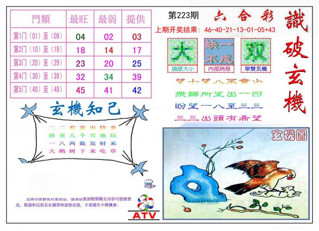223期识破玄机[图]