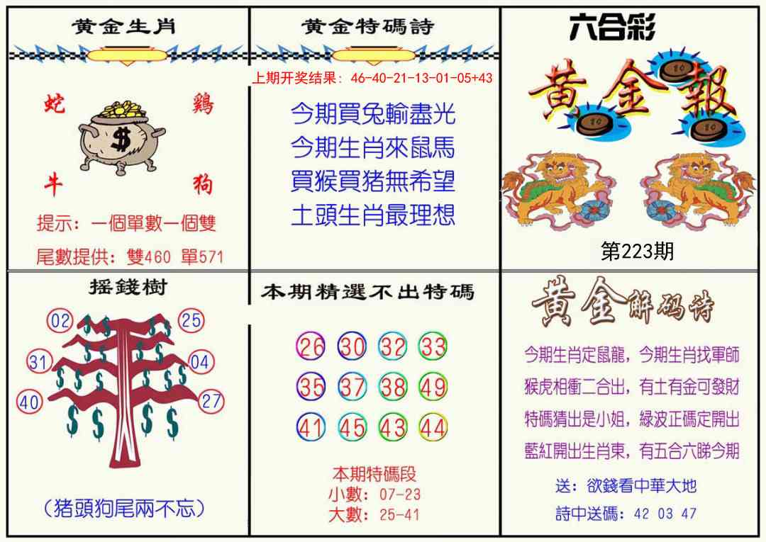 223期黄金报[图]