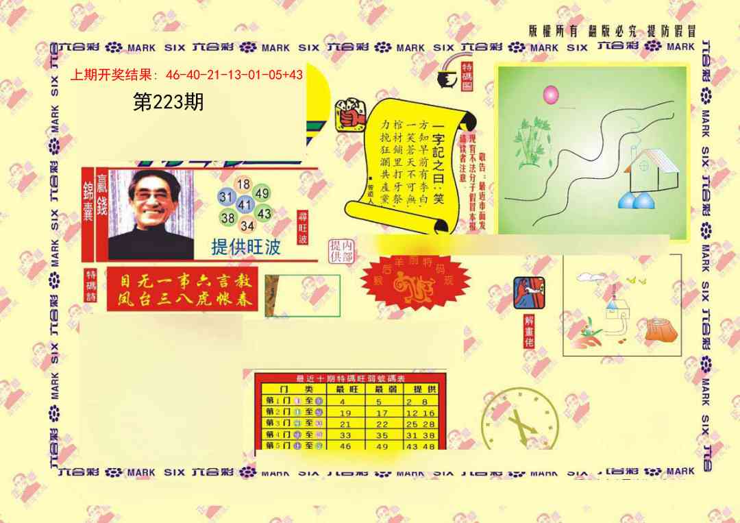 223期特码王[图]