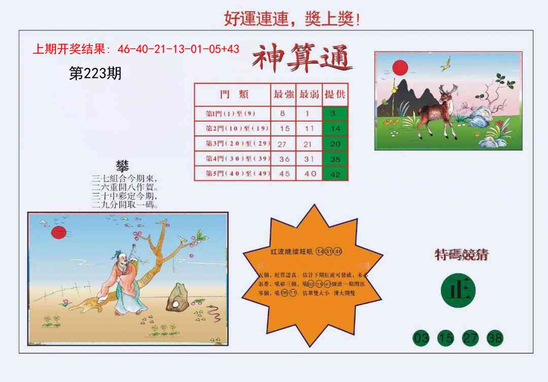 223期4-台湾神算[图]