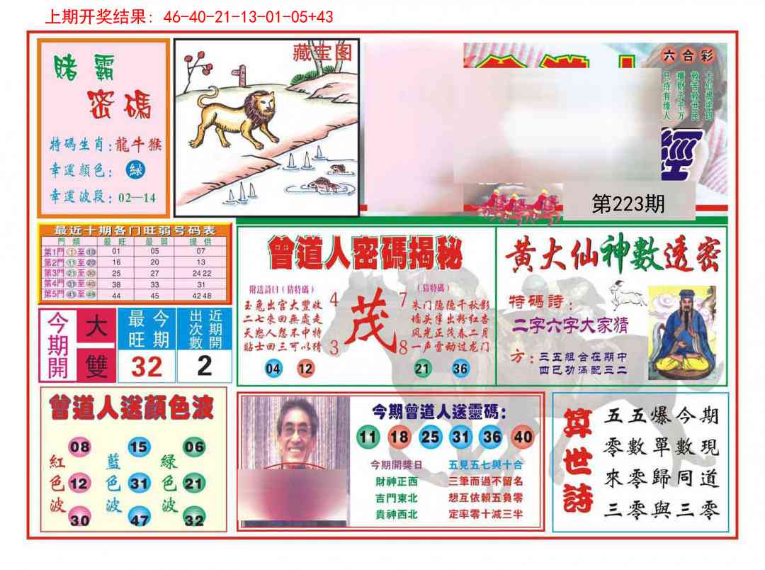 223期赢钱一经[图]