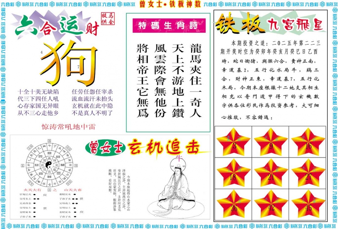 223期曾女士铁板神数B[图]