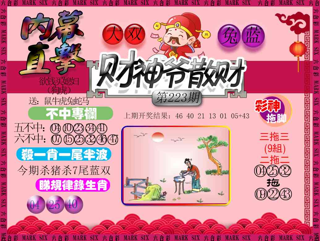 223期财神爷散财[图]