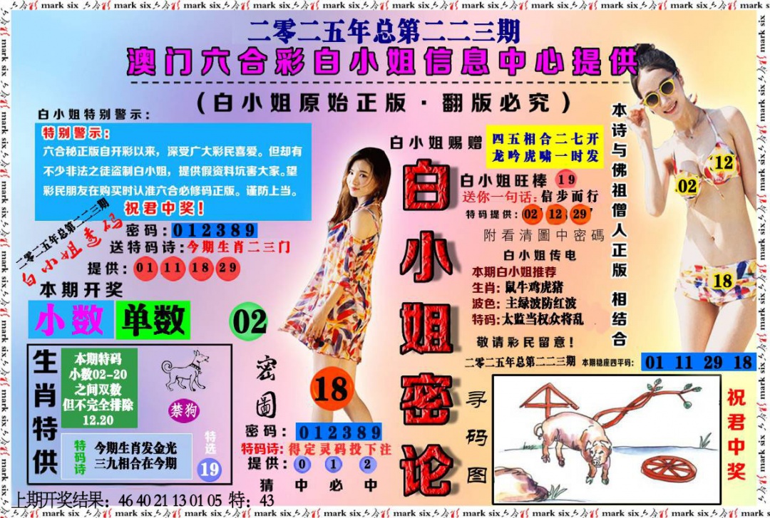 223期白小姐密论[图]