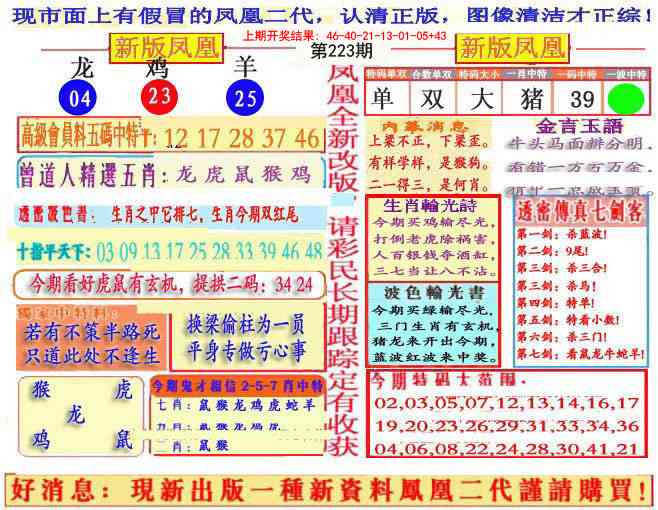 223期另二代凤凰报[图]