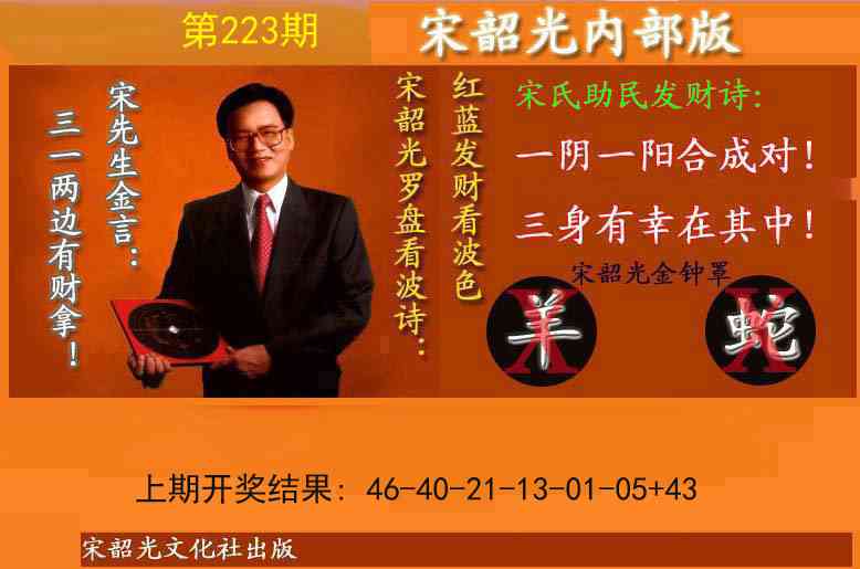 223期宋韶光内部版(另版)[图]