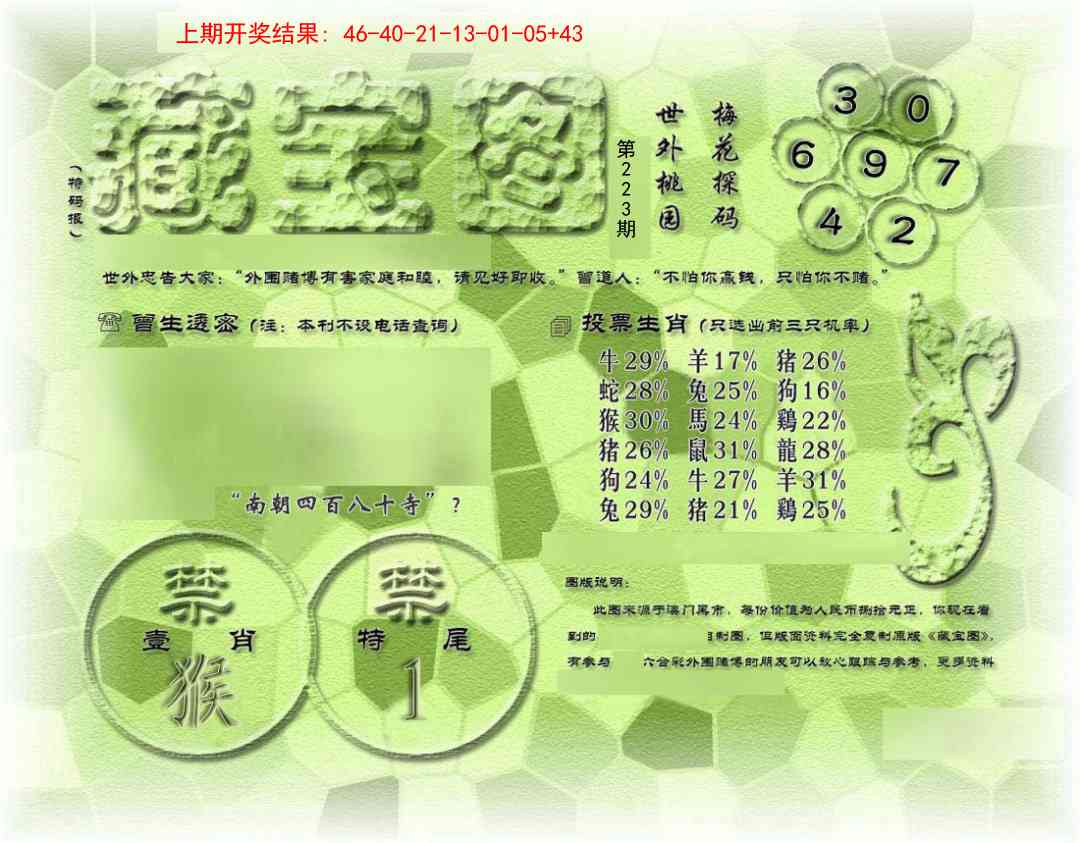 223期假老藏宝图[图]